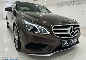 Mercedes Benz E200 Sedan Edition E R18 LED Sunroof 2016 Brown
